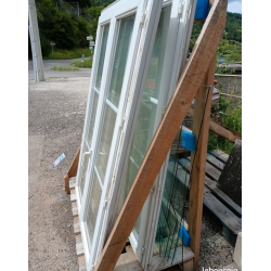 Fenêtre haute PVC blanc