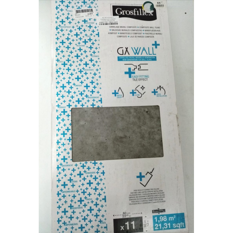Carrelage mural composite