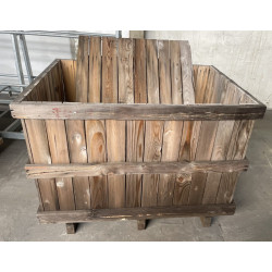 Caisse bois avec couvercle