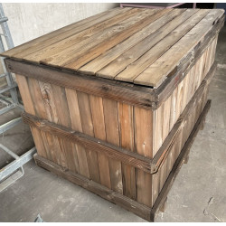 Caisse bois avec couvercle