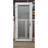 Porte d'entrée PVC vitrée 98x229 blanche