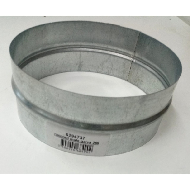 Raccord mâle galvanisé