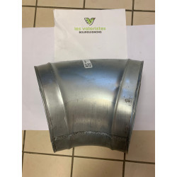 Coude de ventilation 45°