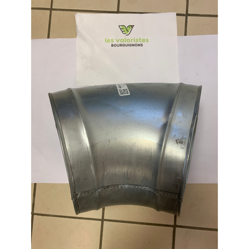 Coude de ventilation 45°