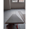 Parquet stratifié gris clair