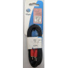 Cordon audio RCA x2
