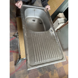 Evier inox - rectangle - simple vasque