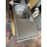 Evier inox - rectangle - simple vasque