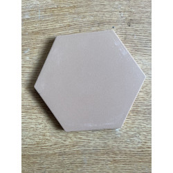 Carrelage sol - hexagone - marron clair