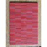 Carrelage mural - rectangle - rouge strillé