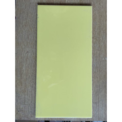 Carrelage mural - rectangle - jaune
