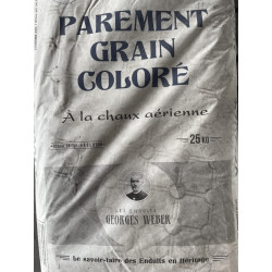 Parement grain coloré Weber