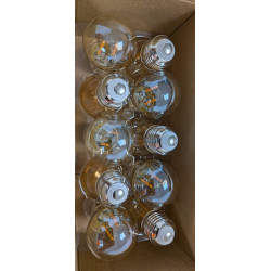 Lot de 10 ampoules filaments LED