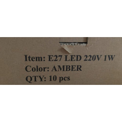 Lot de 10 ampoules filaments LED