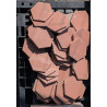 Carrelage hexagone