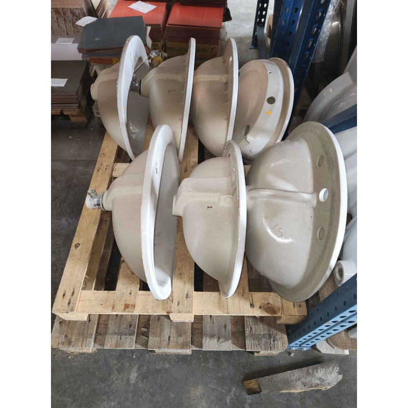 Lavabo sans colonne ou encastrable