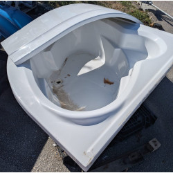 Baignoire d'angle