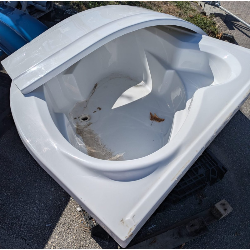 Baignoire d'angle