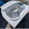 Baignoire d'angle