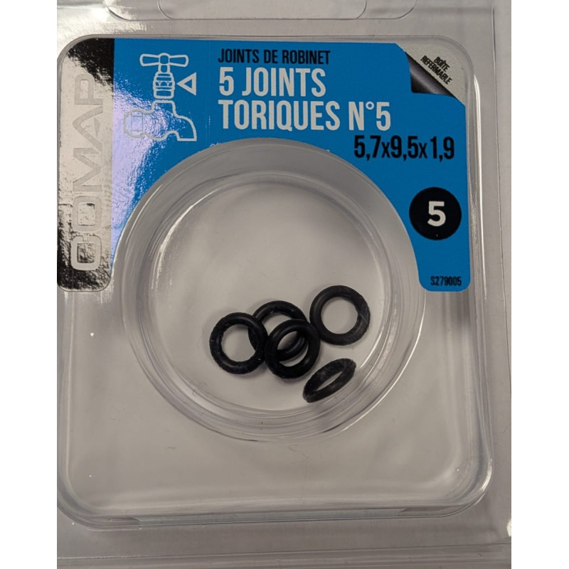 5 Joints toriques N°5