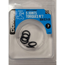5 Joints toriques N°7