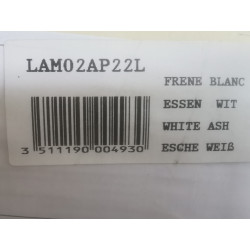 Lambris frêne blanc