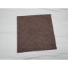 Moquette marron en dalles 50x50cm