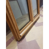Fenêtre double vantaux double vitrage avec cadre 94.5*146.8