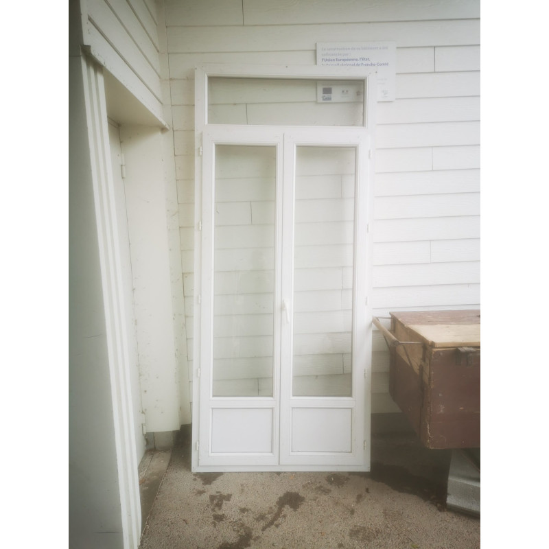 Baie 2 vantaux PVC