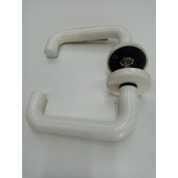 Poignée plastique pour porte PVC
