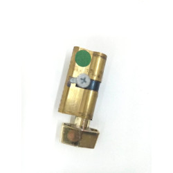 Serrure de porte avec bouton