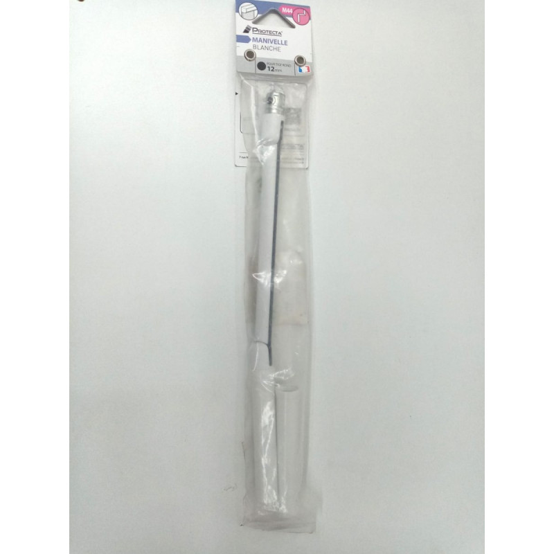 Manivelle acier blanc