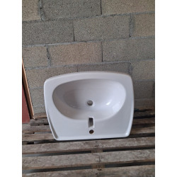 Lavabo reconditionné trop plein rectangle
