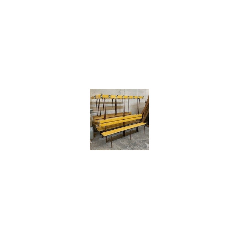 Banc vestiaire multiplace