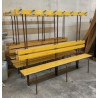 Banc vestiaire multiplace