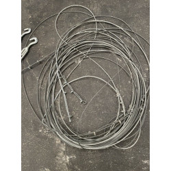 Cable acier avec boucles